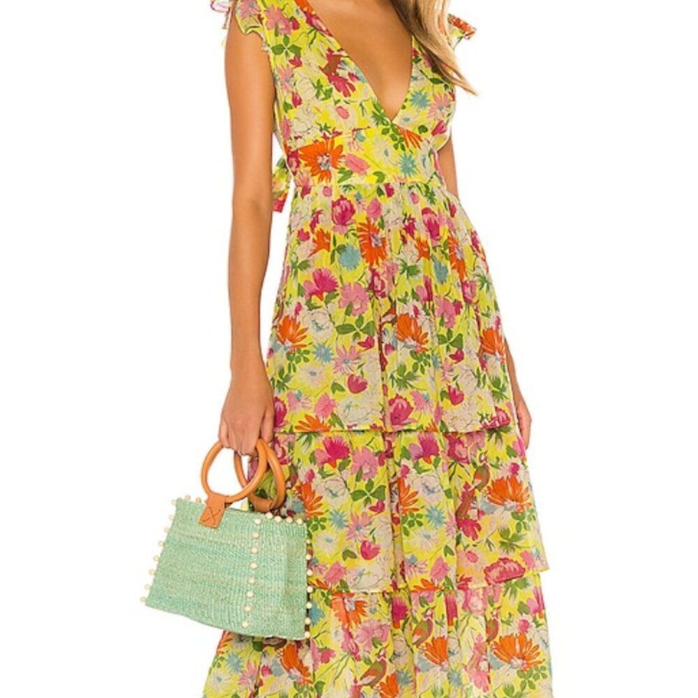 Banjanan Sierrea Dress in Fiesta Buttercup (size XS)
